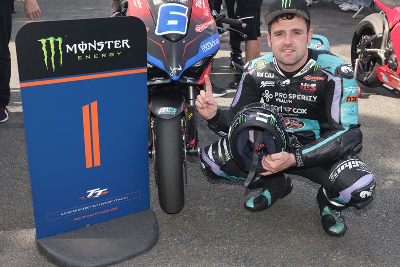 Michael Dunlop takes victory with Ducati in Supersport