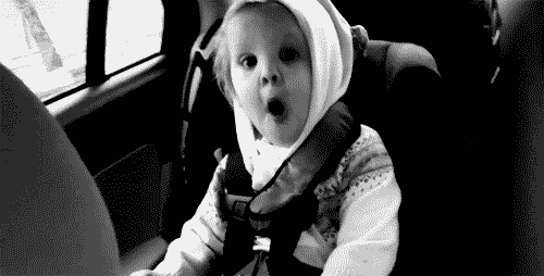 Excited Kid | Excited gif, Funny gif, Excited baby