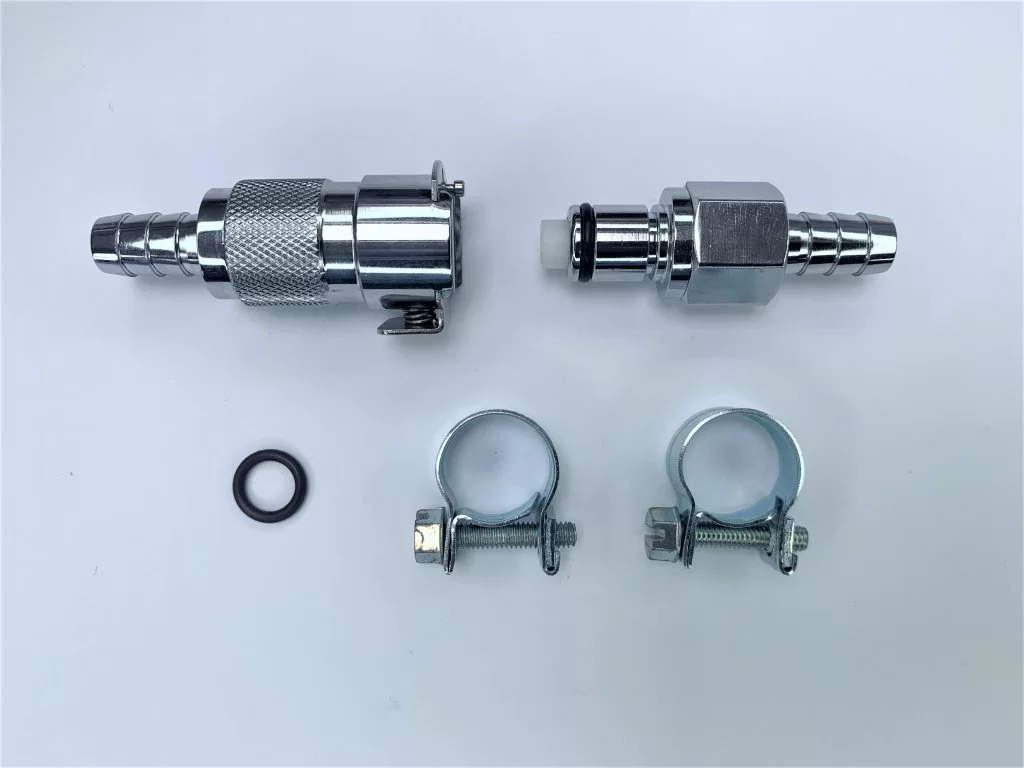 Metal Quick Release Fuel Connector Kit - Brass & Chrome 1.jpg