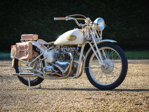 Triumph 500 Twin 1946 Classic collectors piece Purdy Engineering Special Amaz... - Picture 1 of 12