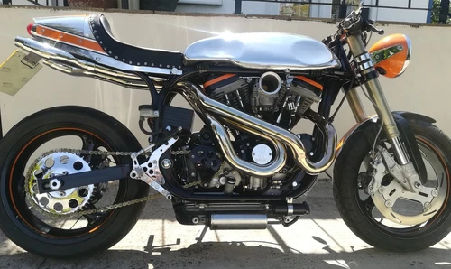 HARLEY NORTON BUELL CAFE RACER - Picture 1 of 12