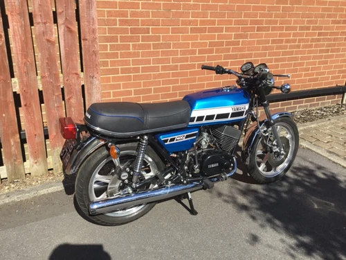 Yamaha RD400C 1976 Museum Quality Classic Japanese UK Motorcycle + Spare Engine - Picture 1 of 16
