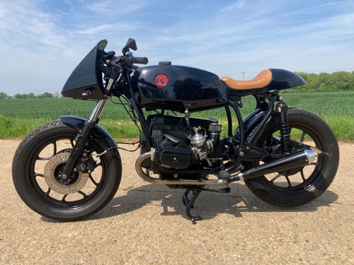 knight rider KITT designed cafe racer bmw R65 LS - Picture 1 of 16